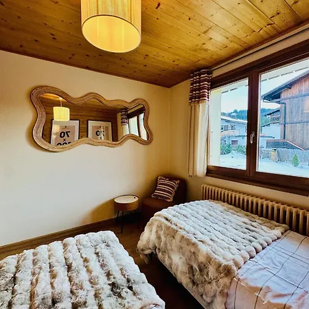 Centre Gets, Jardin Prive, Acces Pistes A Pieds Appartement *