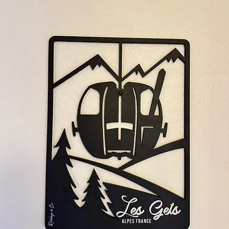 Centre Gets, Jardin Prive, Acces Pistes A Pieds Appartement Les Gets