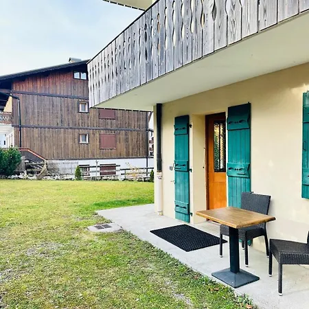 Centre Gets, Jardin Prive, Acces Pistes A Pieds Appartement Les Gets